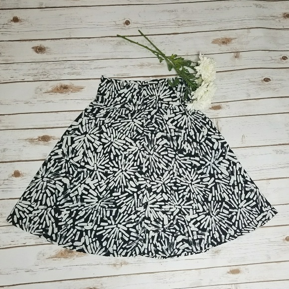 Jason Maxwell Floral Print A-Line Skirt - Picture 6 of 7